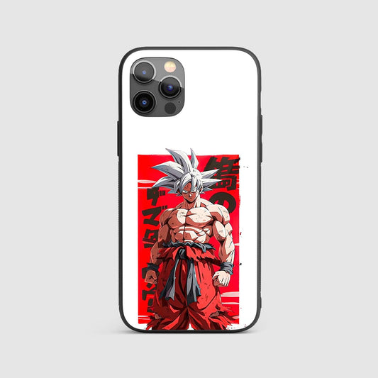 Son Goku Ultra Instinct Silicone Armored Phone Case by Anime Phone Cover
