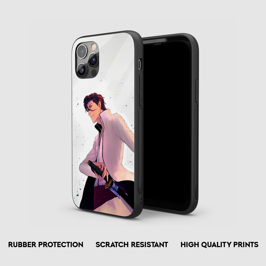Sosuke Aizen Silicone Armored Phone Case by Anime Phone Cover