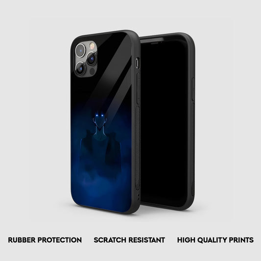 Sung Jinwoo Blue Eye Silicone Armored Phone Case