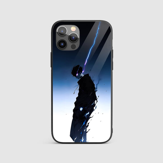 Sung Jinwoo Distorted Silicone Armored Phone Case by Anime Phone Cover