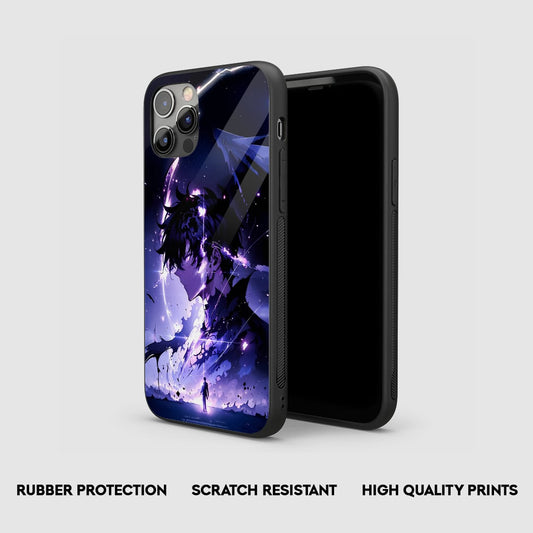 Sung Jinwoo Graphic Silicone Armored Phone Case