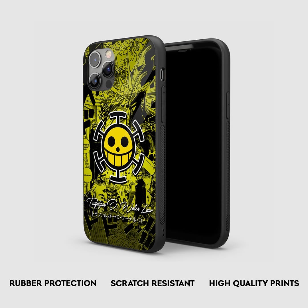 Trafalgar Symbol Silicone Armored phone Case by Anime Phone Cover