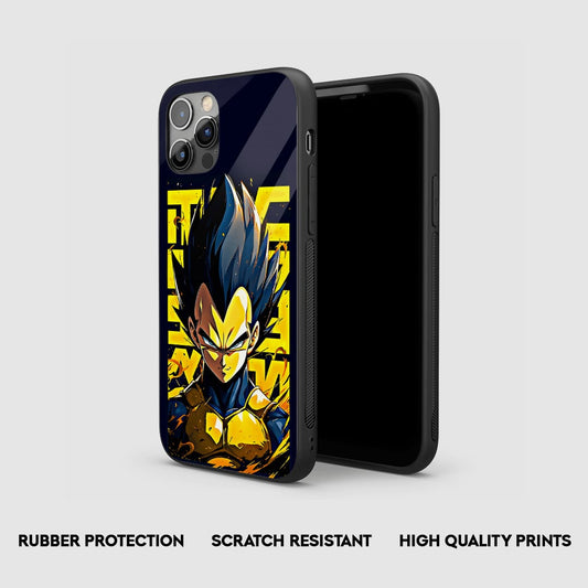 Vegeta Graphic Silicone Armored Phone Cover