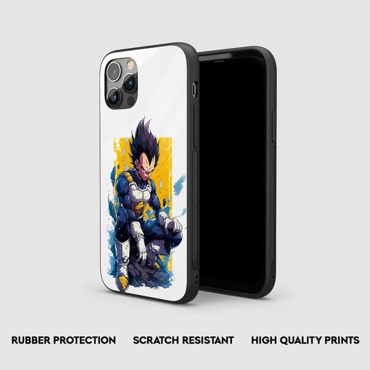 Vegeta Graphic Silicone Armored Phone Case