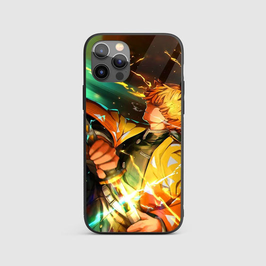 Zenitsu Action Silicone Armored Phone Case