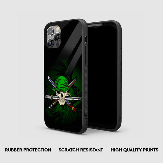 Zoro Symbol Silicone Armored Phone Case