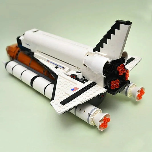 Blocks Ideas MOC Space Shuttle Expedition Bricks Toys 16014