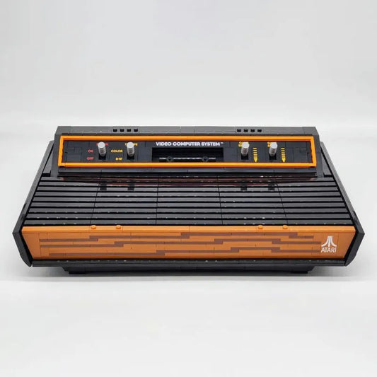 Building Blocks Ideas MOC Atari 2600 Retro Game Bricks Toy