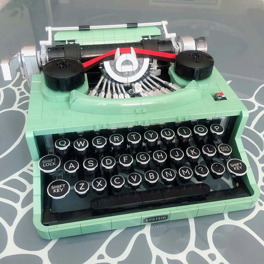 Creative Expert MOC 66886 Retro Typewriter Bricks Toy