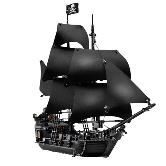 Movie MOC 16006 The Black Pearl Pirate Ship Bricks Toys