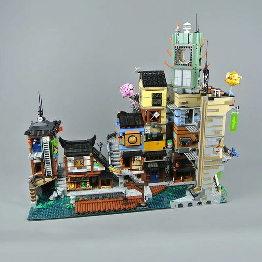 Movie MOC Expert Ninjago City Docks Bricks Toys 06083