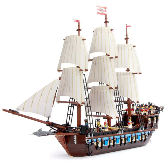 Movie MOC Imperial Flagship Pirate Ship Bricks Toy 22001