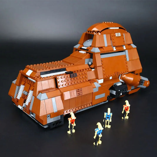 Star Wars MOC 05069 Trade MTT Federation Bricks Toy
