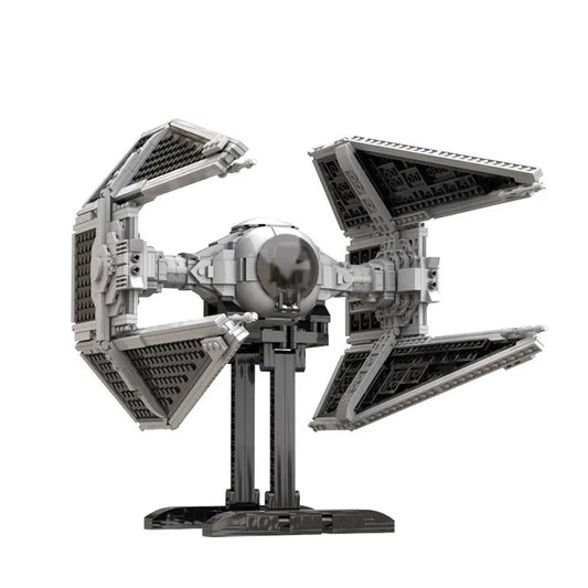 Star Wars MOC Custom Tie Interceptor Bricks Toy