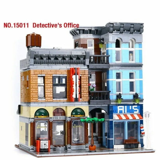 Street Expert Creator City Detective's Office Bricks Toy EU