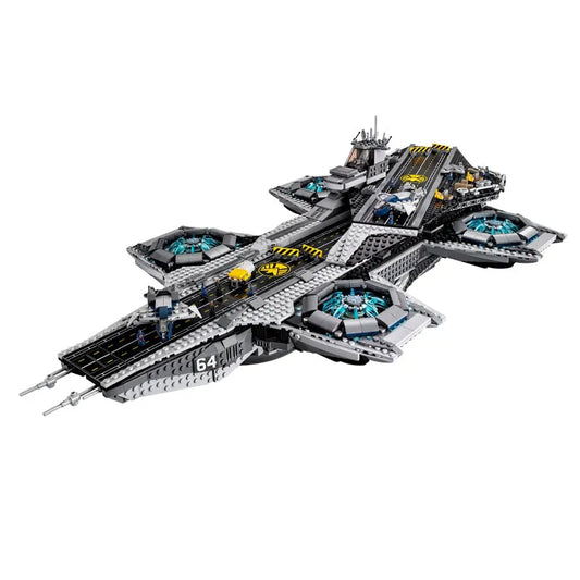 Super Hero MOC 07043 SHIELD Helicarrier Bricks Toys