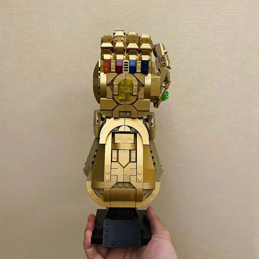 Super Hero MOC 2011 Marvel Infinity War Gauntlet Bricks Toys