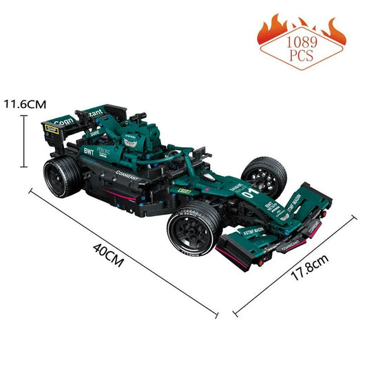 Tech MOC Concept F1 Formula Racing Car Bricks Toy C014