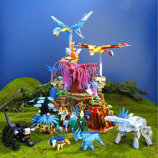 MOC Movie Avatar Illuminated World of Pandora Bricks Toy