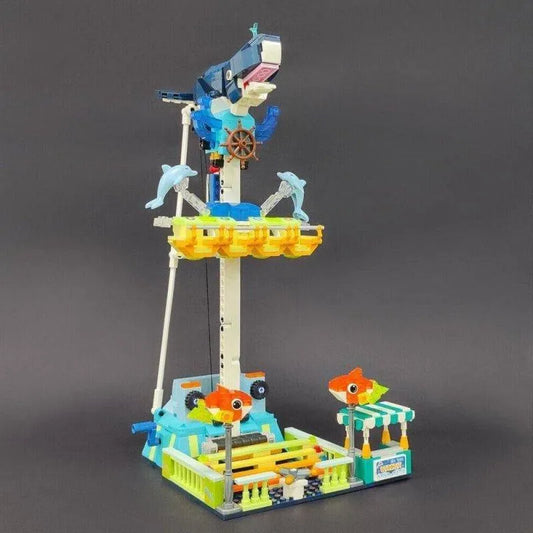 Building Blocks Ideas Under Water Deep Sea Lift Bricks Toys