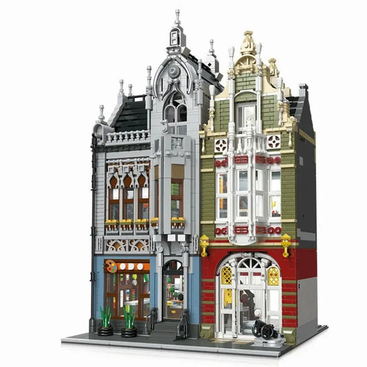 MOC Expert Creator City Weapon Museum Shop Bricks Toys