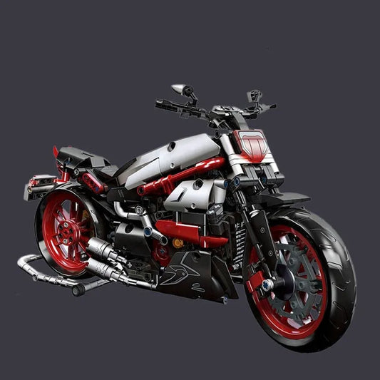 MOC Super Speed 1260S Racing Motorcycle Bricks Kids Toy