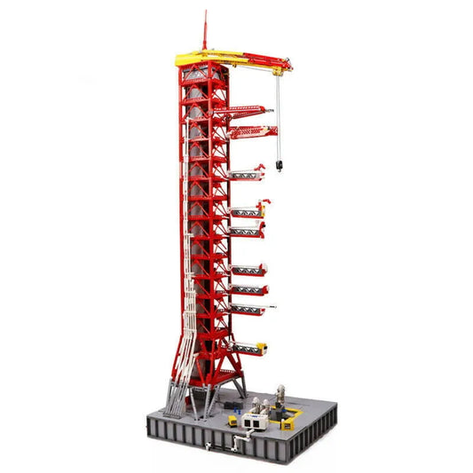 MOC Apollo Saturn V Umbilical Launch Tower Bricks Toy