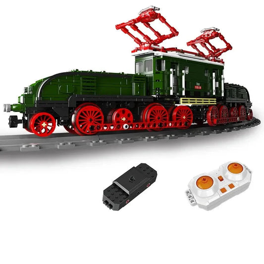 Creator Electric Crocodile Locomotive Train RC Bricks Toy
