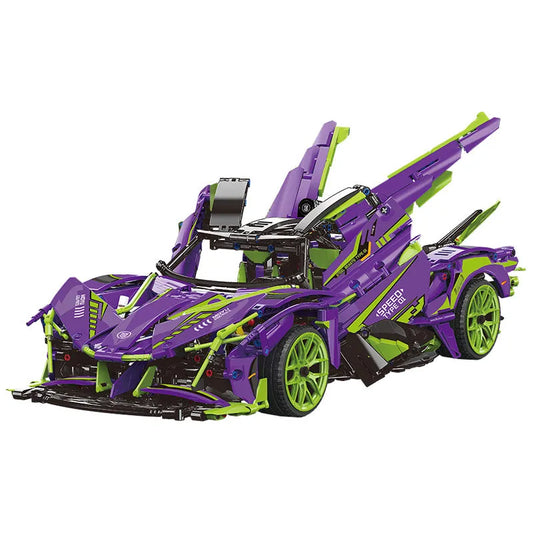 MOC Concept EVO Racing Supercar Bricks Toys 88007