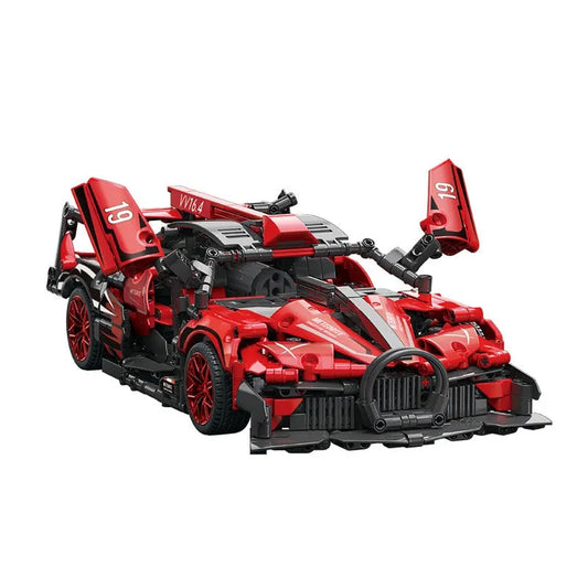 Tech MOC 88303 Speed Beast Racing Sports Car Bricks Toy