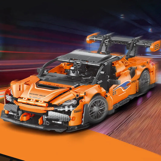 Tech MOC God Of War Drag Racing Car Bricks Toy 88313