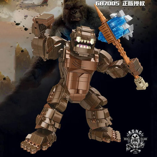 MOC Ideas Expert King Kong Bricks Toy 687005