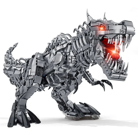 MOC Mechanical Dinosaur Tyrannosaurus Rex Bricks Toy
