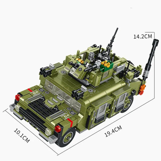 Transformed Infantry Combat Armored Vehicle Bricks Toys