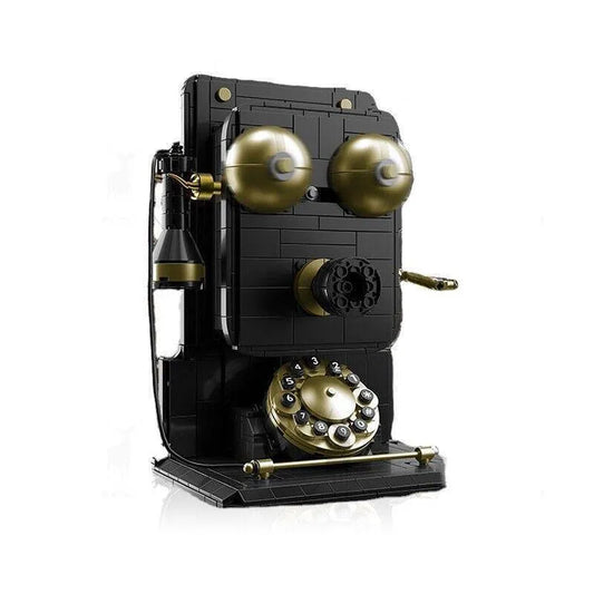 MOC Classic Retro City Telephone Bricks Kids Toys 92043