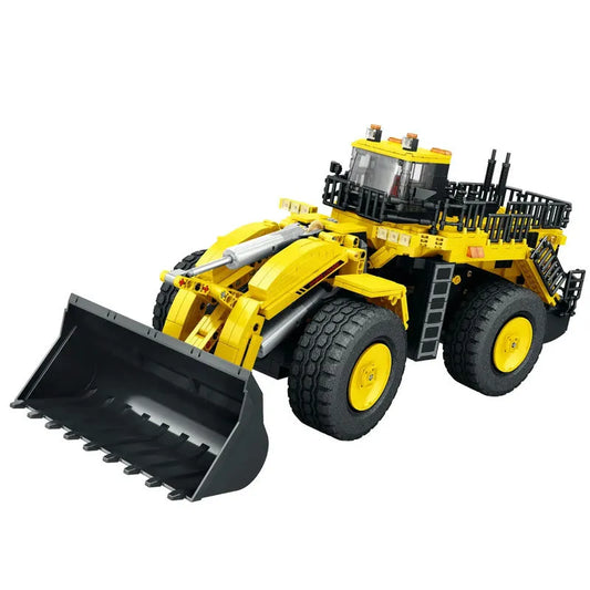 MOC APP Motorized RC Loader Excavator Truck Bricks Toy 22009