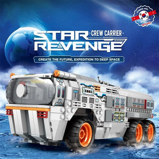 MOC RC Star Revenge Crew Carrier Truck Bricks Toys