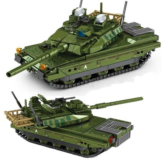 Military WW2 Japan Type 10 Main Battle Tank Bricks Toys