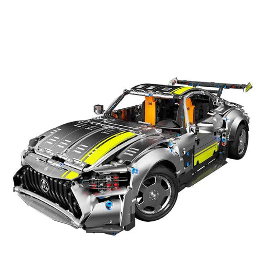 Tech MOC APP RC AMG GT Super Racing Car Bricks Toys T5035