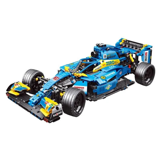 Tech MOC T2019 F1 Alternate Super Racing Car Bricks Toys