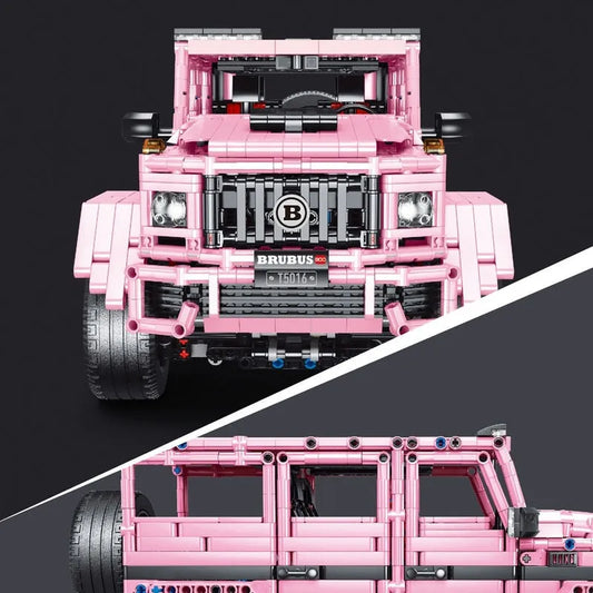 Tech MOC T5016B King Kong Barbie Off-Road SUV Bricks Toy