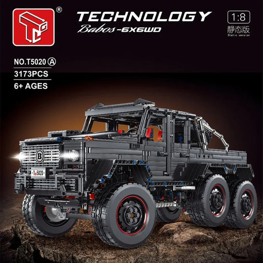 Tech MOC T5020A LAND CRUISER Off-Road Truck Bricks Toy