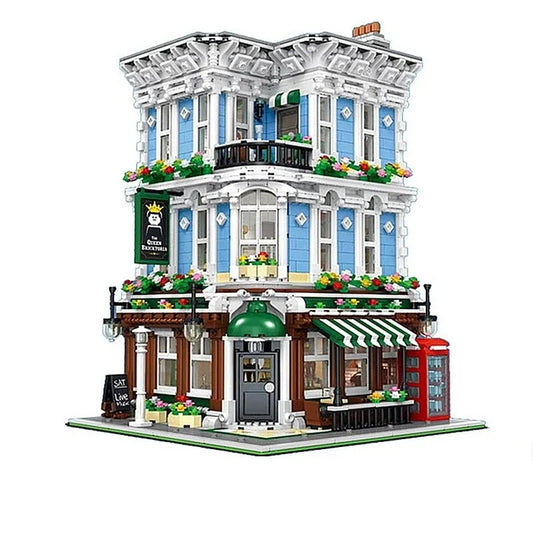 MOC City Street Expert Queen Bricktoria Bricks Toy 10197