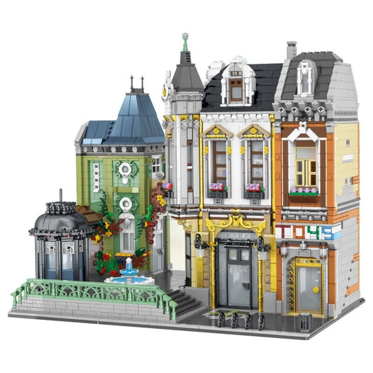 MOC City Street Expert Toys Store Square Bricks Toy 10190