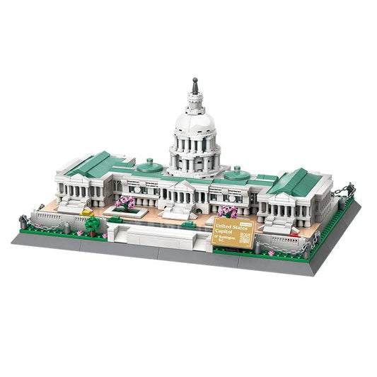 MOC 5235 The USA Capitol Building Bricks Toy