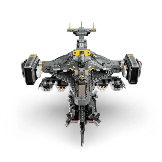 Technical Science Fiction MOC Titan Attack Aircraft Bricks Toys